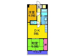 オルゴグラート東大阪の物件間取画像